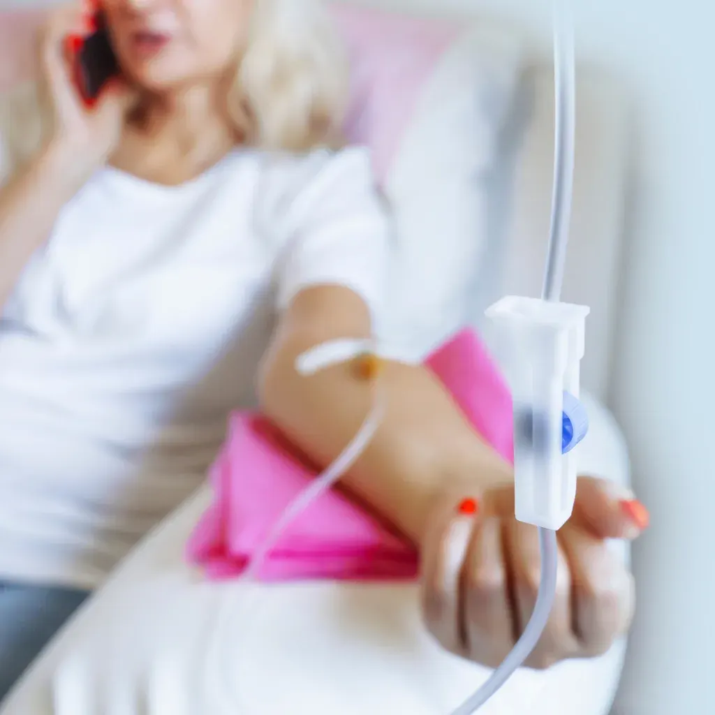 IV therapy drip infusion at MRC Healthcare Bangkok